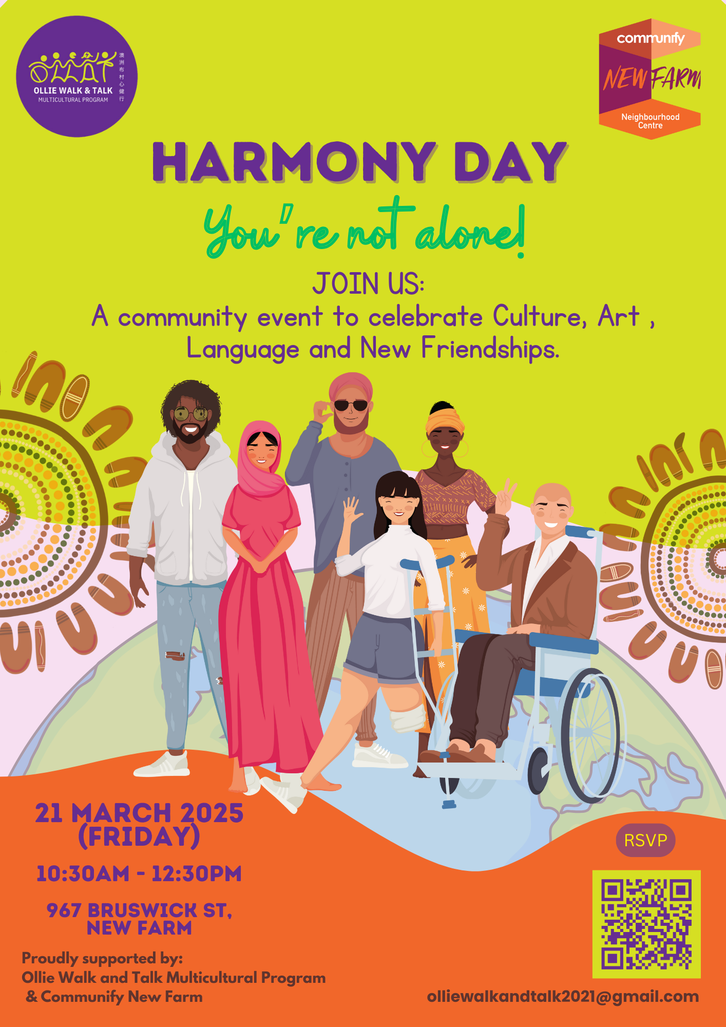Harmony Day 2025 at New Farm Neighbourhood Centre