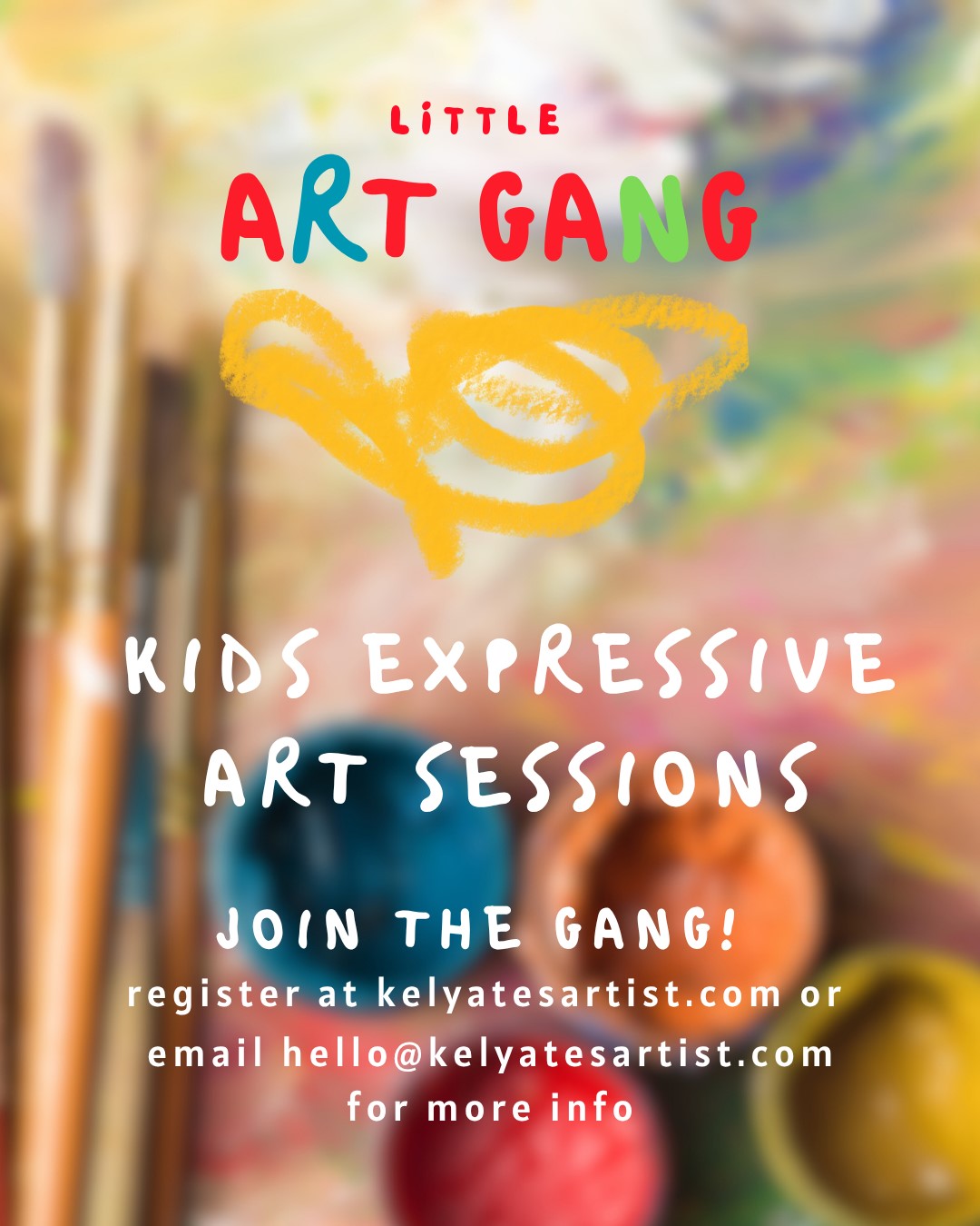 Little Art Gang Workshop July 2025